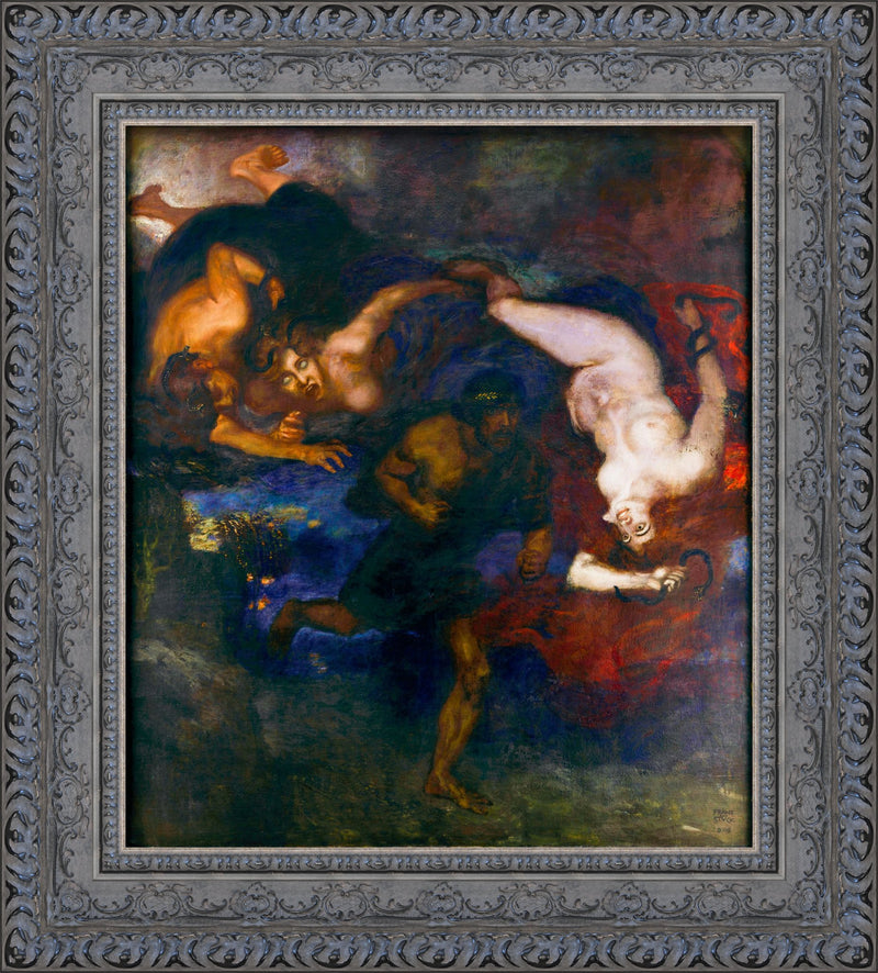 Orestes and the Furies (Oreste e le Erinni) – Franz Von Stuck, 1905