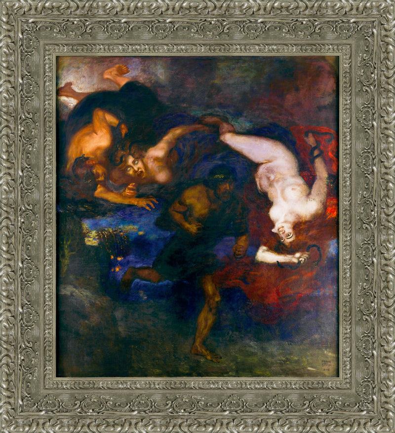 Oreste E Le Erinni – Franz Von Stuck, 1905