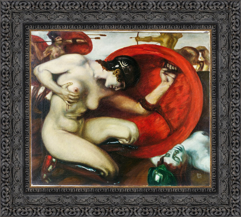 Wounded Amazon – Franz von Stuck, 1903