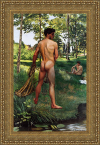 Gold frame