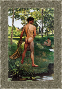 Silver frame