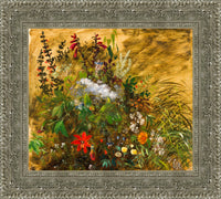 Silver frame