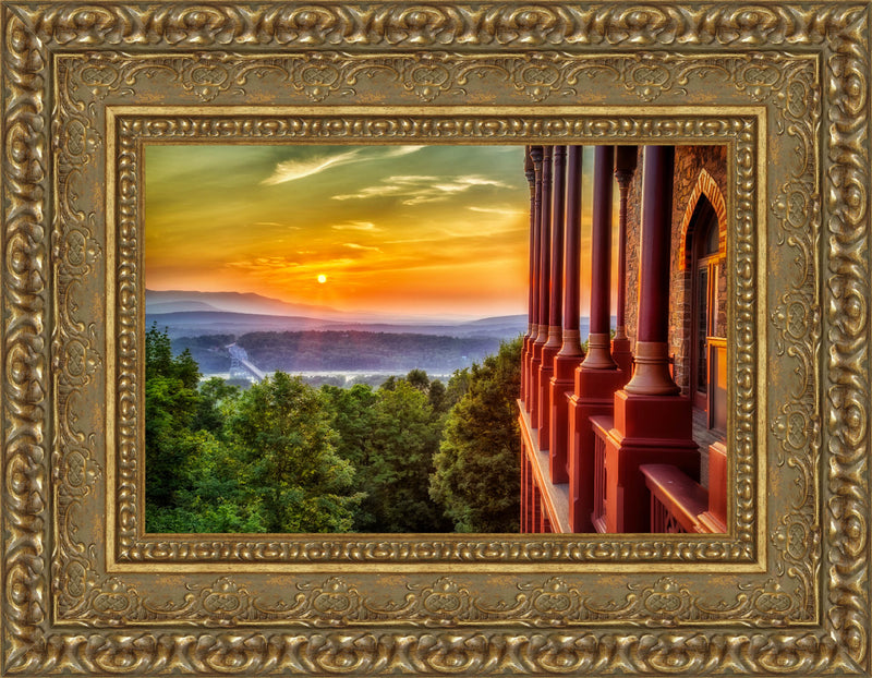 Olana Sunset – Frederic Edwin Church, 1872