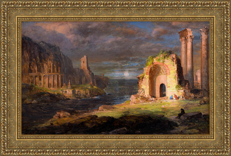 Syrian Ruins by the Sea – Frederic Edwin Church, 1873