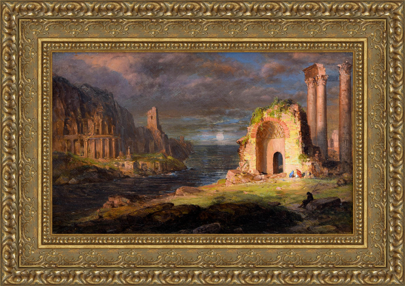 Syrian Ruins by the Sea – Frederic Edwin Church, 1873
