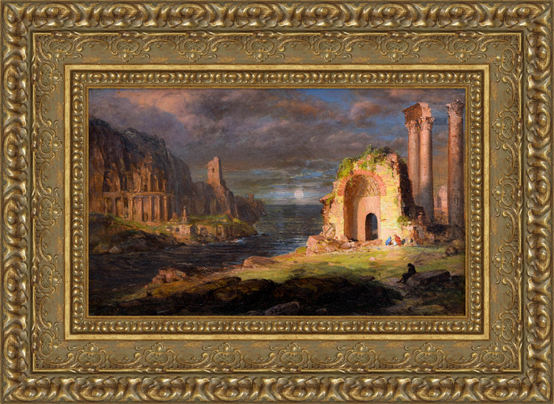 Syrian Ruins by the Sea – Frederic Edwin Church, 1873
