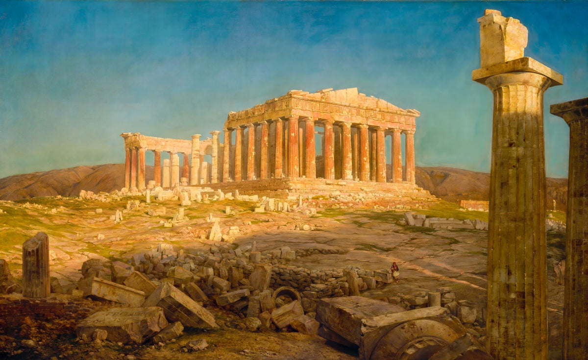The Parthenon – Frederic Edwin Church, 1871, framed