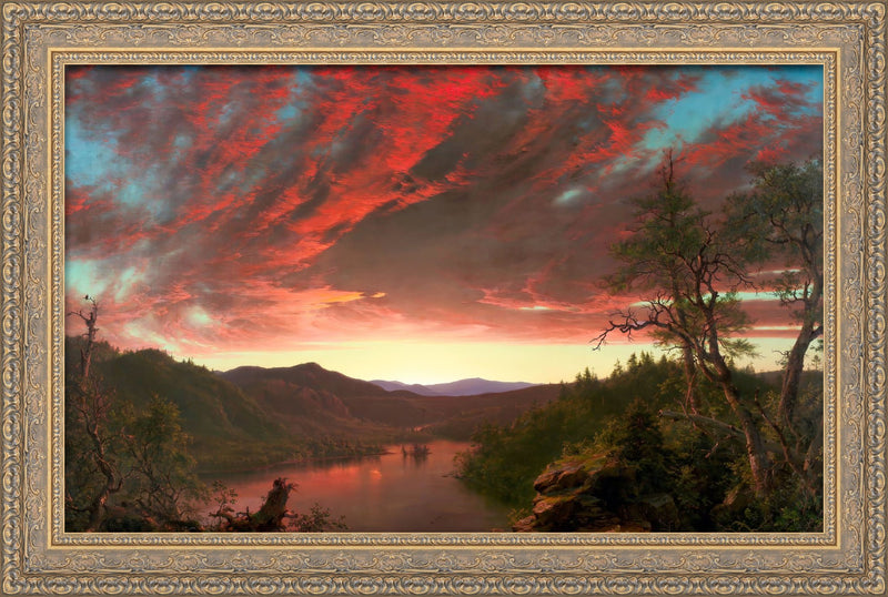 Twilight in the Wilderness – Frederic Edwin Church, 1860