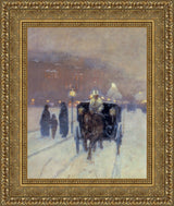 A City Fairyland: Detail – Childe Hassam, 1886