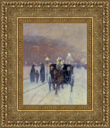 A City Fairyland: Detail – Childe Hassam, 1886