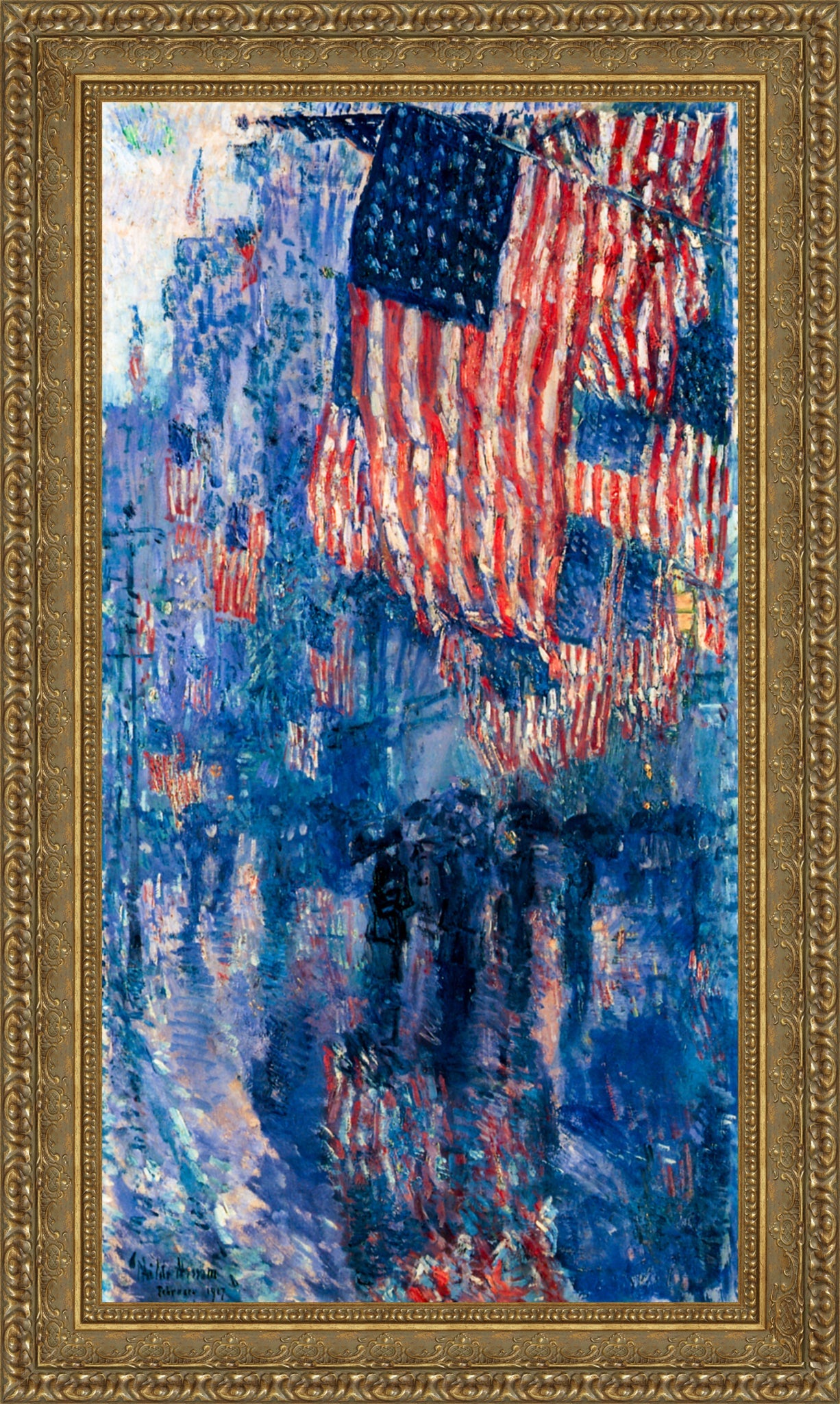 Avenue In The Rain