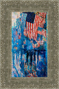 Silver frame