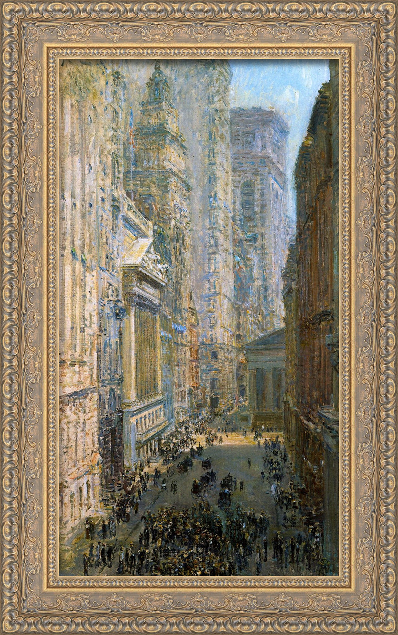 Lower Manhattan – Childe Hassam, 1910