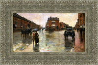 Silver frame