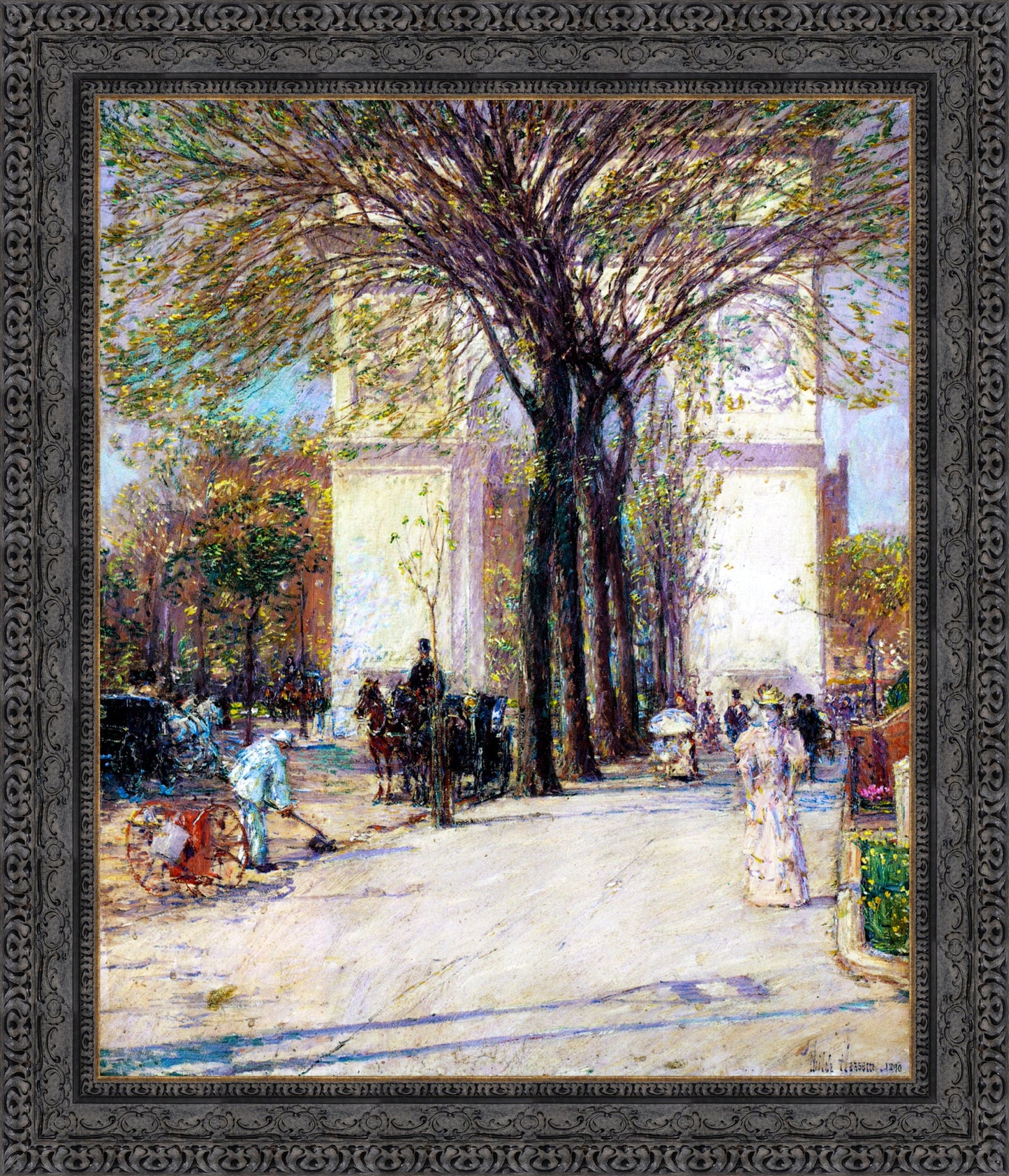 Washington Arch In Spring