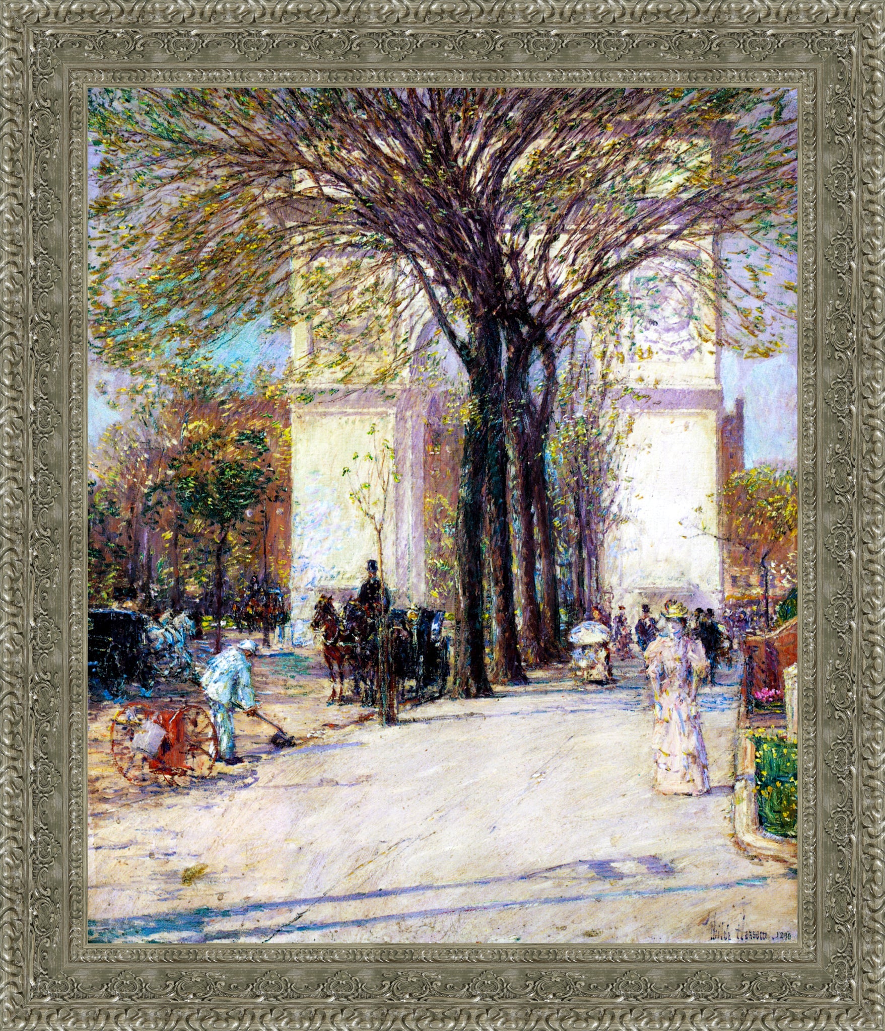 Washington Arch In Spring