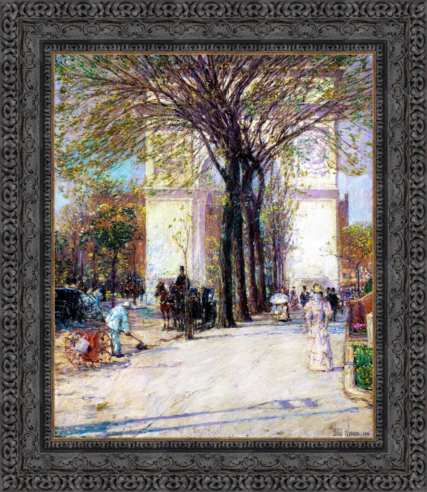 Washington Arch In Spring