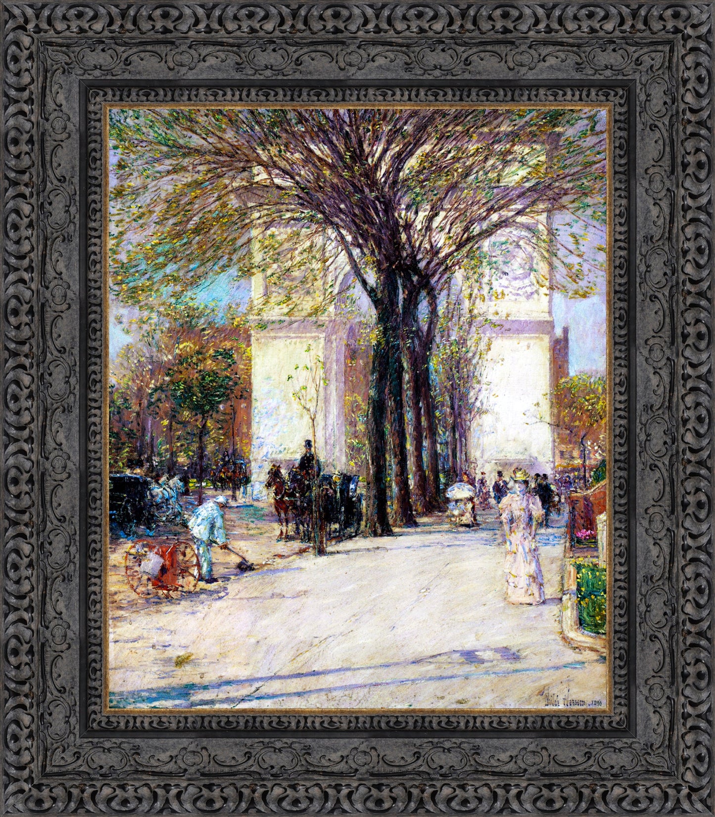 Washington Arch In Spring