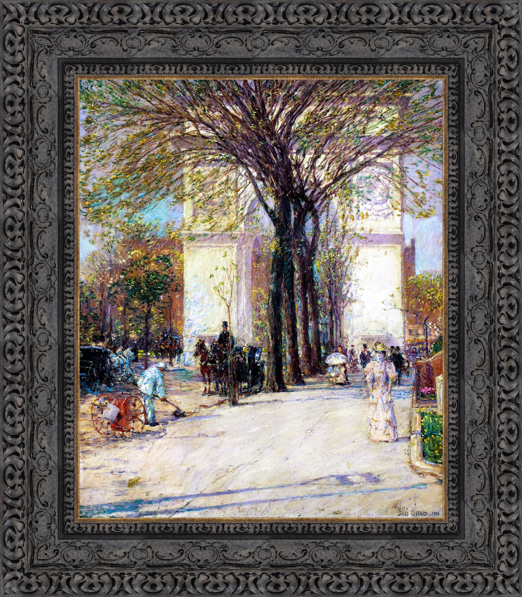 Washington Arch In Spring