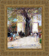 Washington Arch in Spring – Childe Hassam, 1890