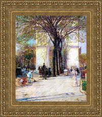 Gold frame