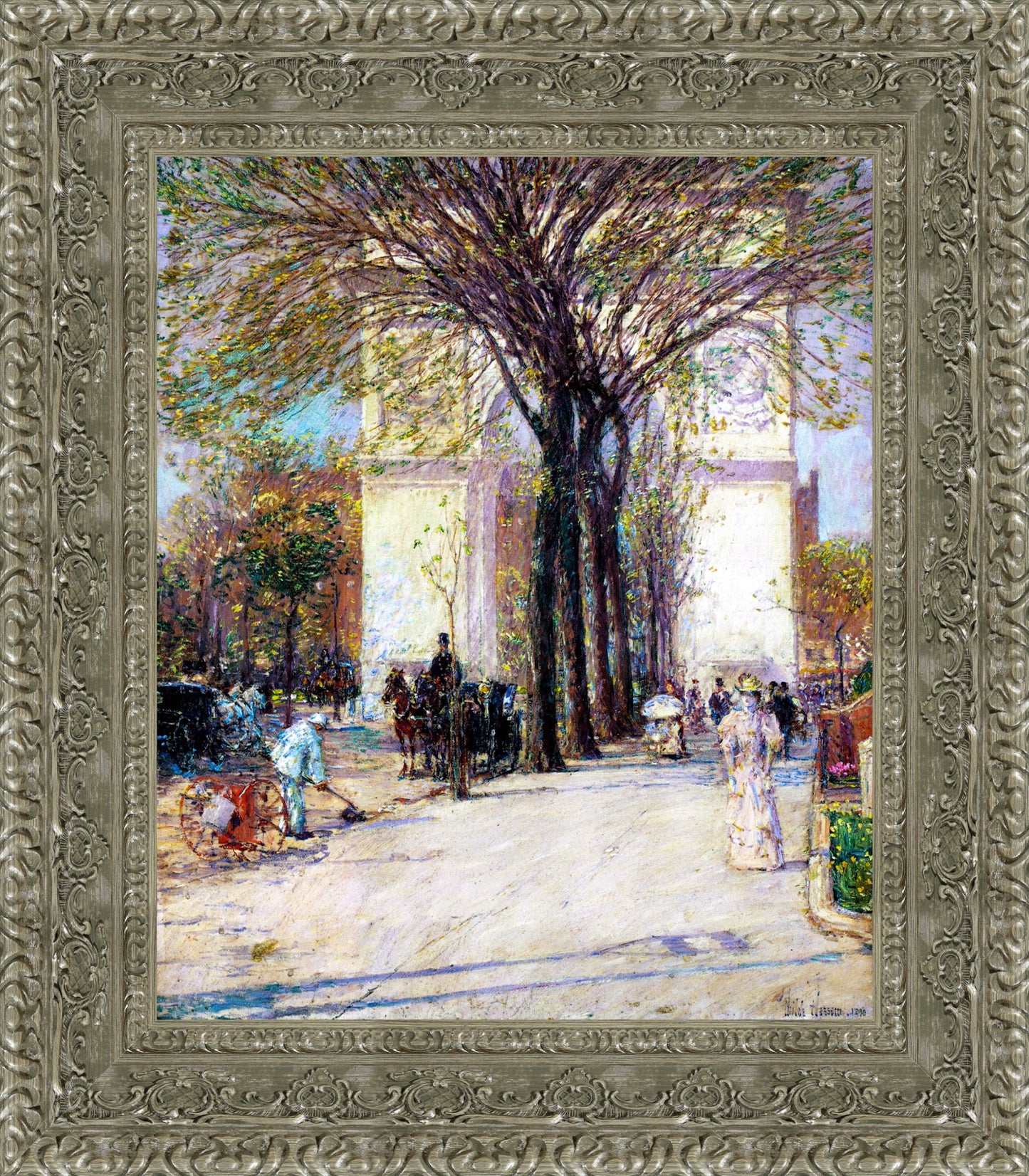 Washington Arch In Spring
