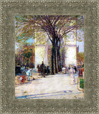 Silver frame