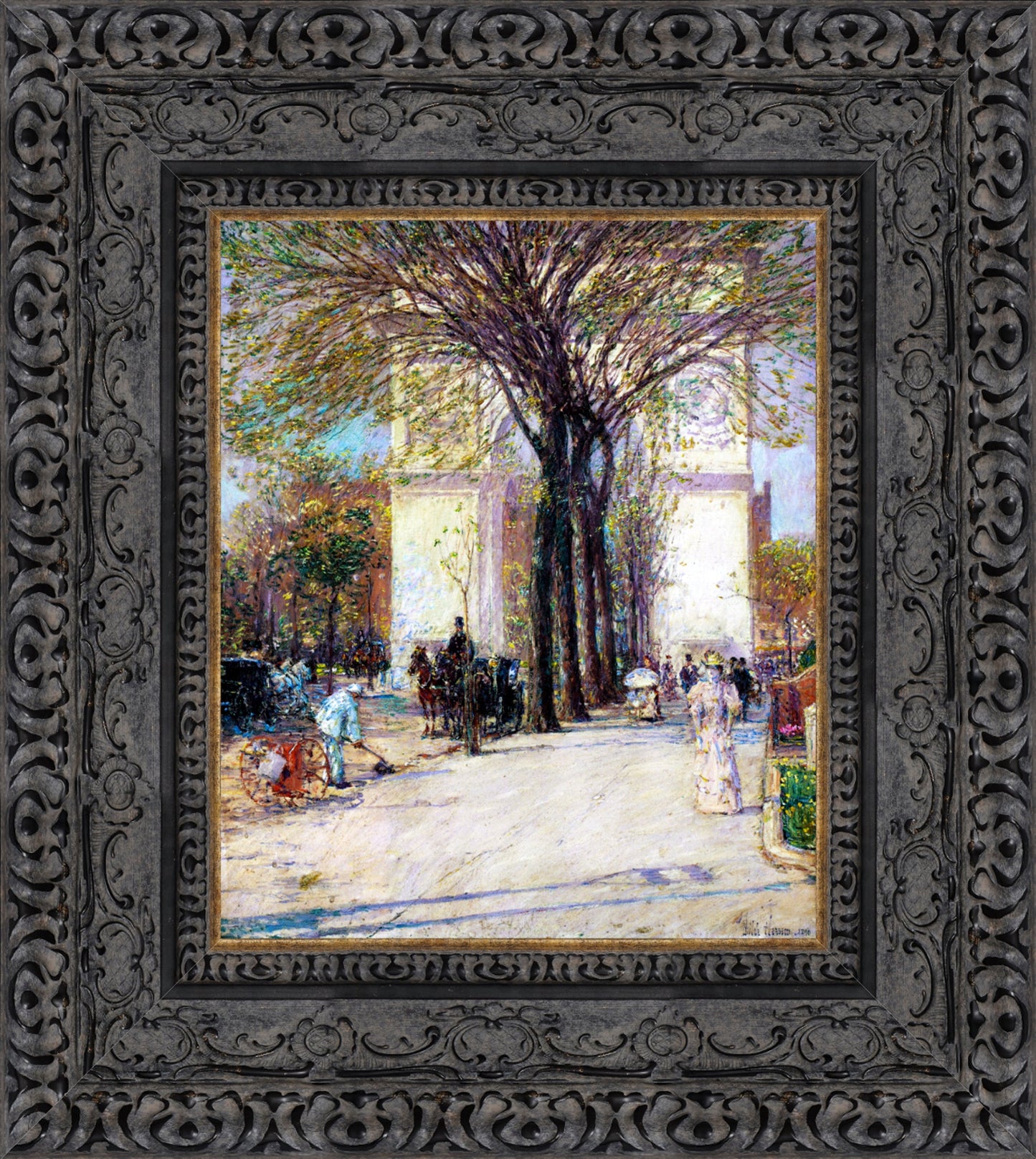 Washington Arch In Spring