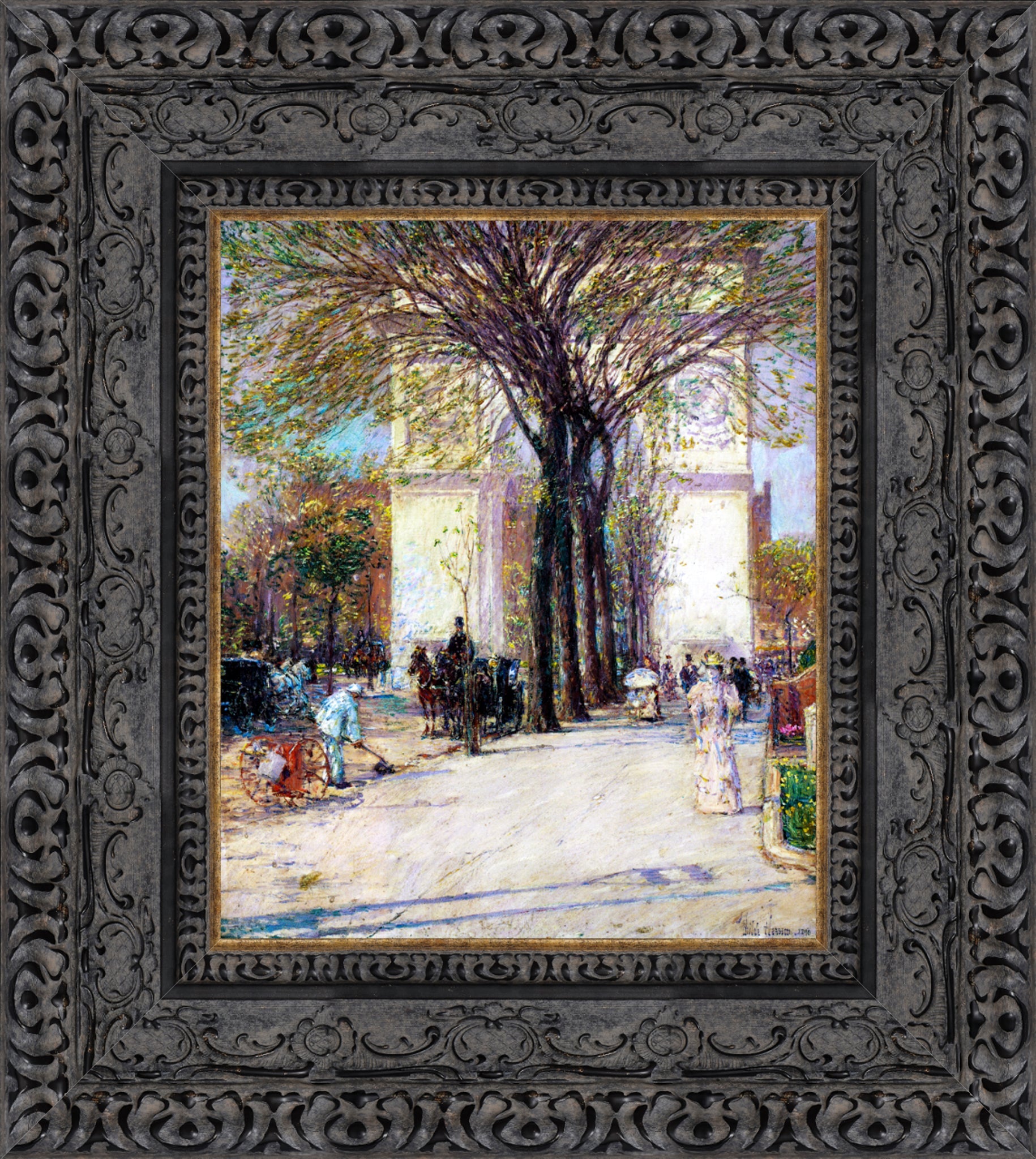 Washington Arch In Spring