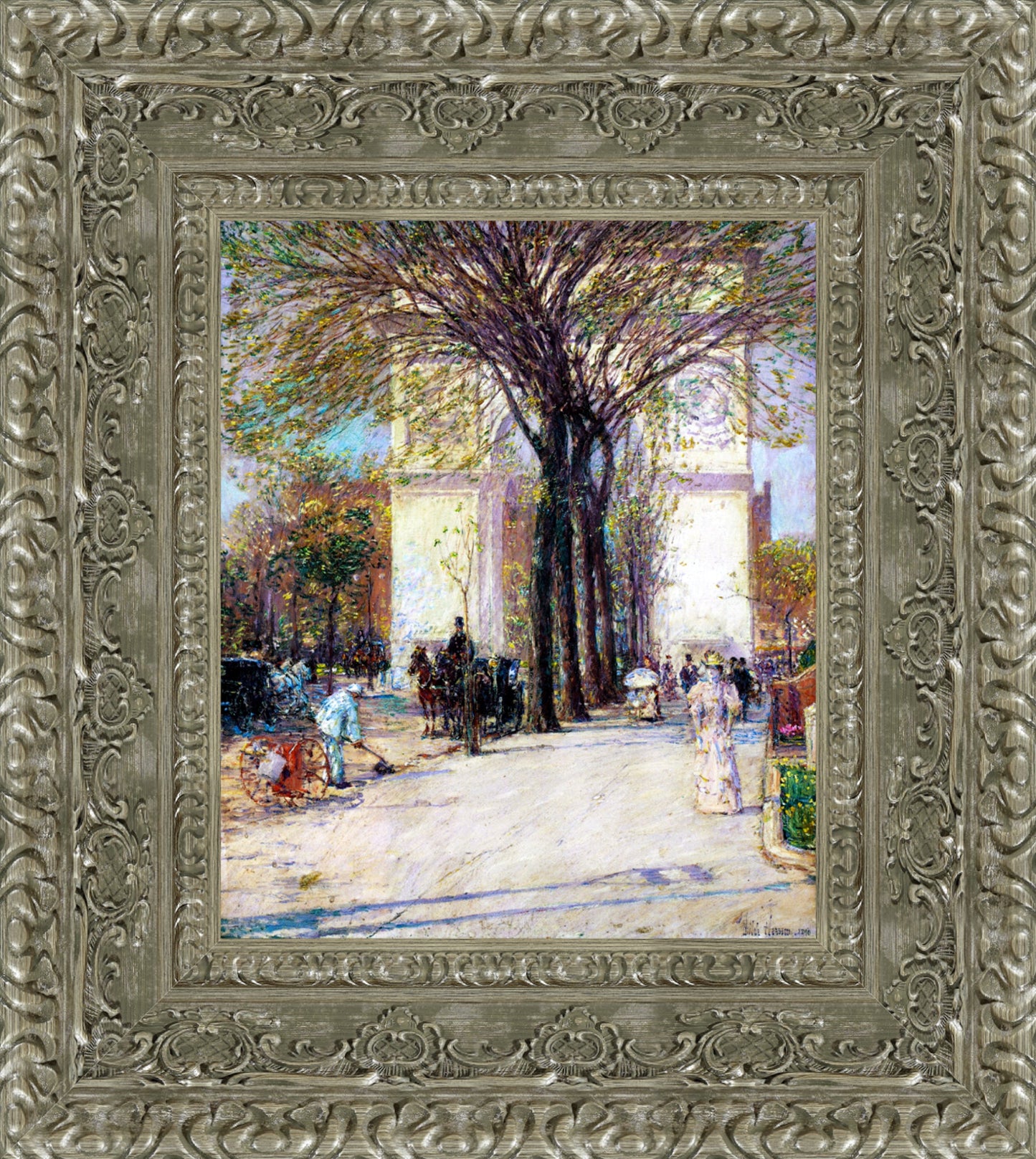 Washington Arch In Spring