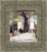 Silver frame