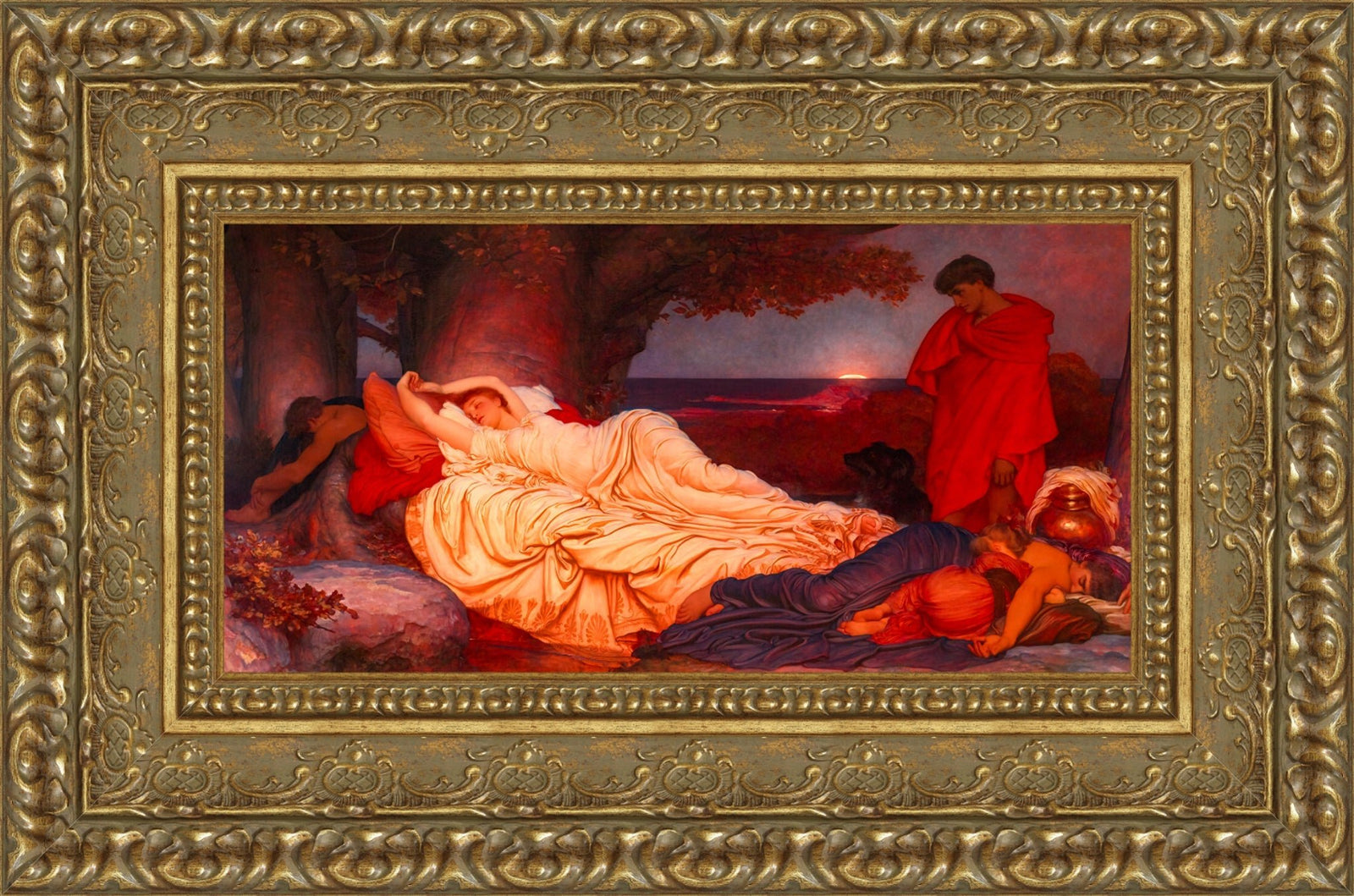 Cymon and Iphigenia – Frederic Leighton, 1884