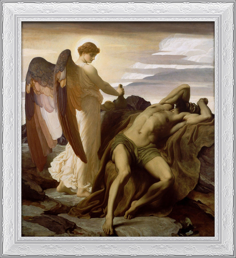 Elijah in the Wilderness – Frederic Leighton, 1879
