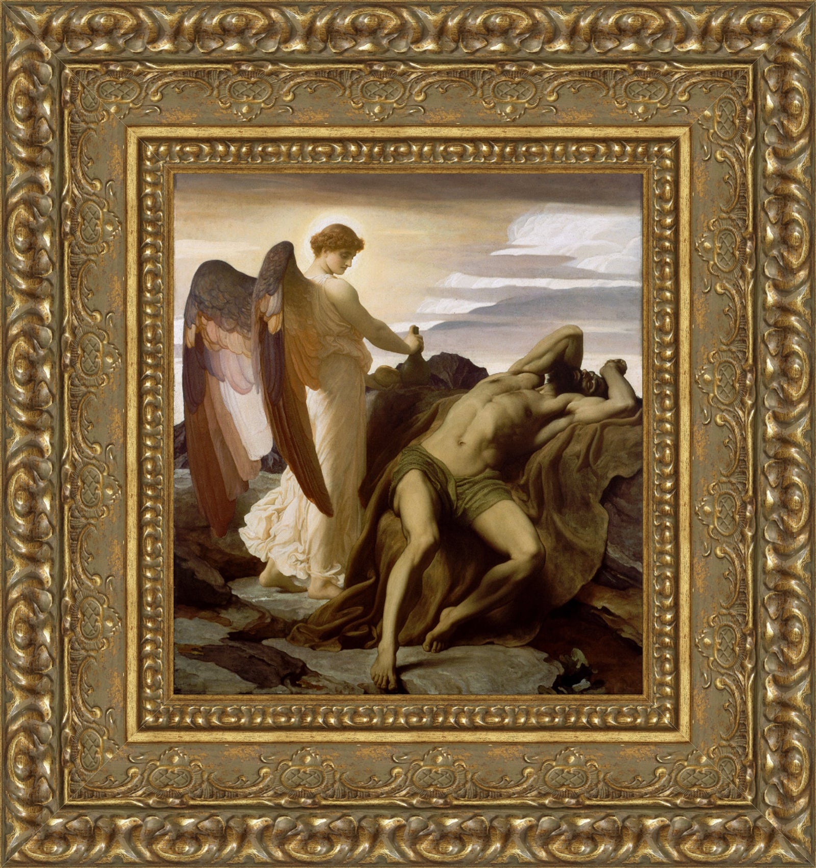 Elijah in the Wilderness – Frederic Leighton, 1879