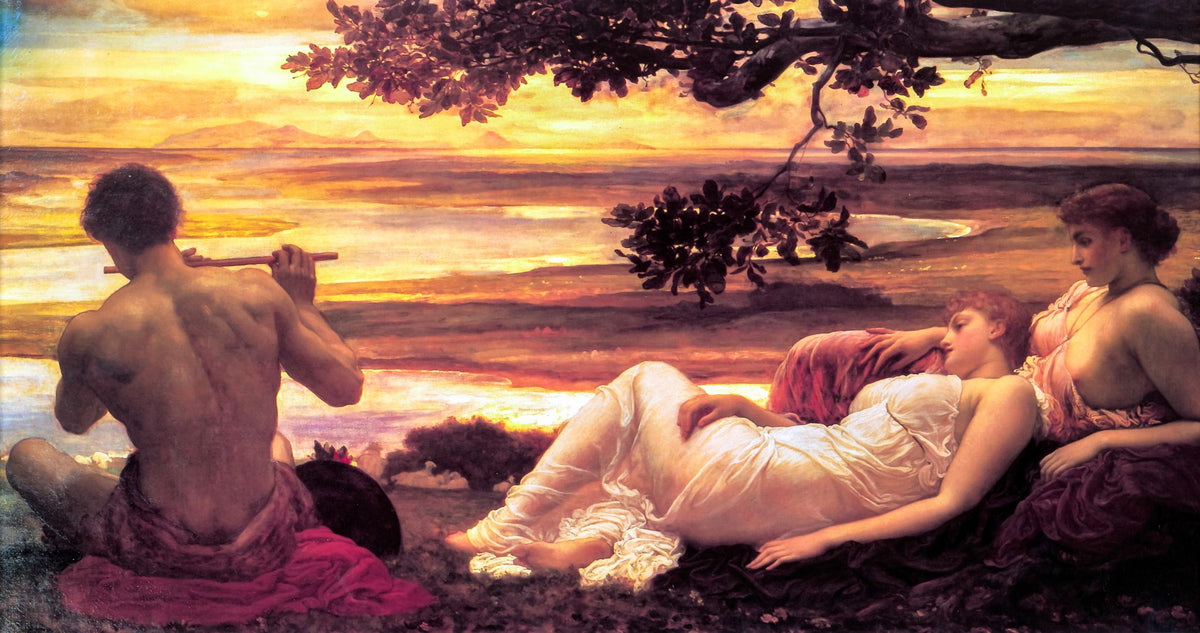 Idyll – Frederic Leighton, 1880, framed
