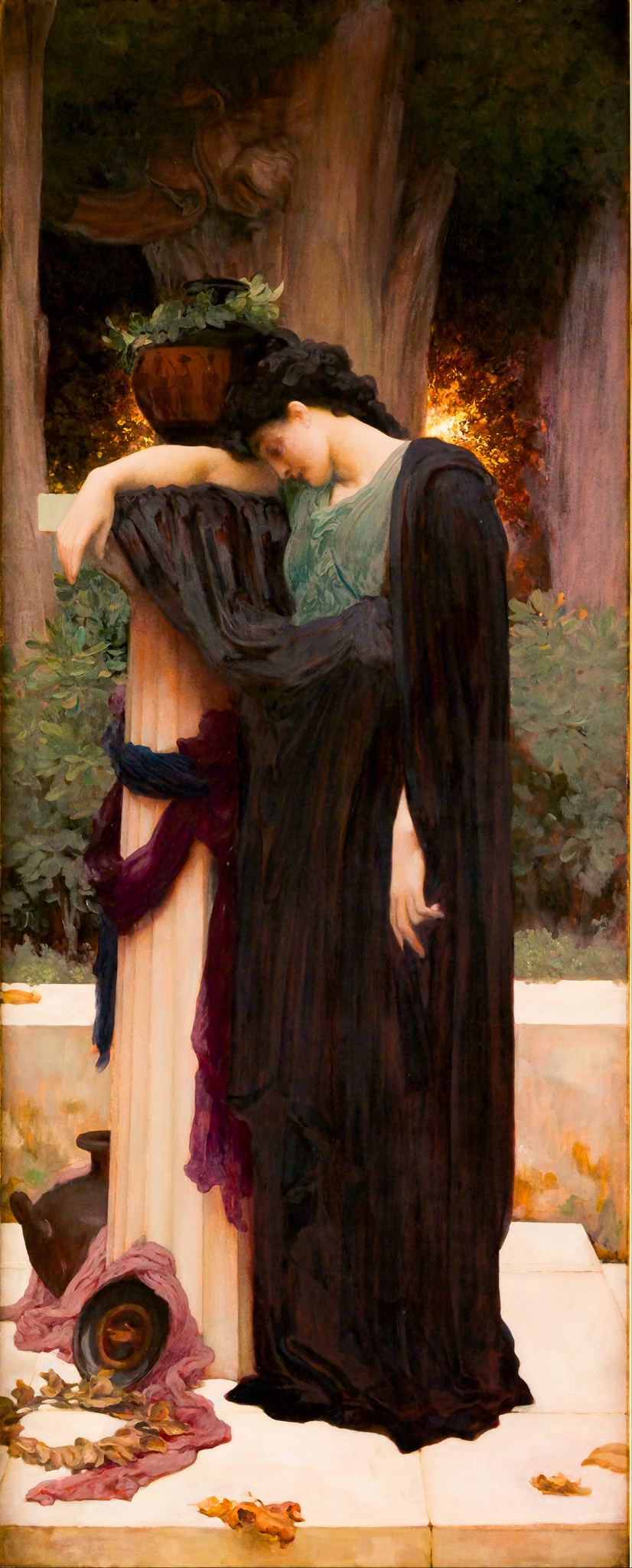 Lachrymae – Frederic Leighton, 1895, framed
