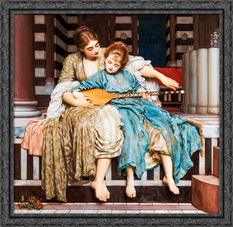 The Music Lesson – Frederic Leighton, 1877