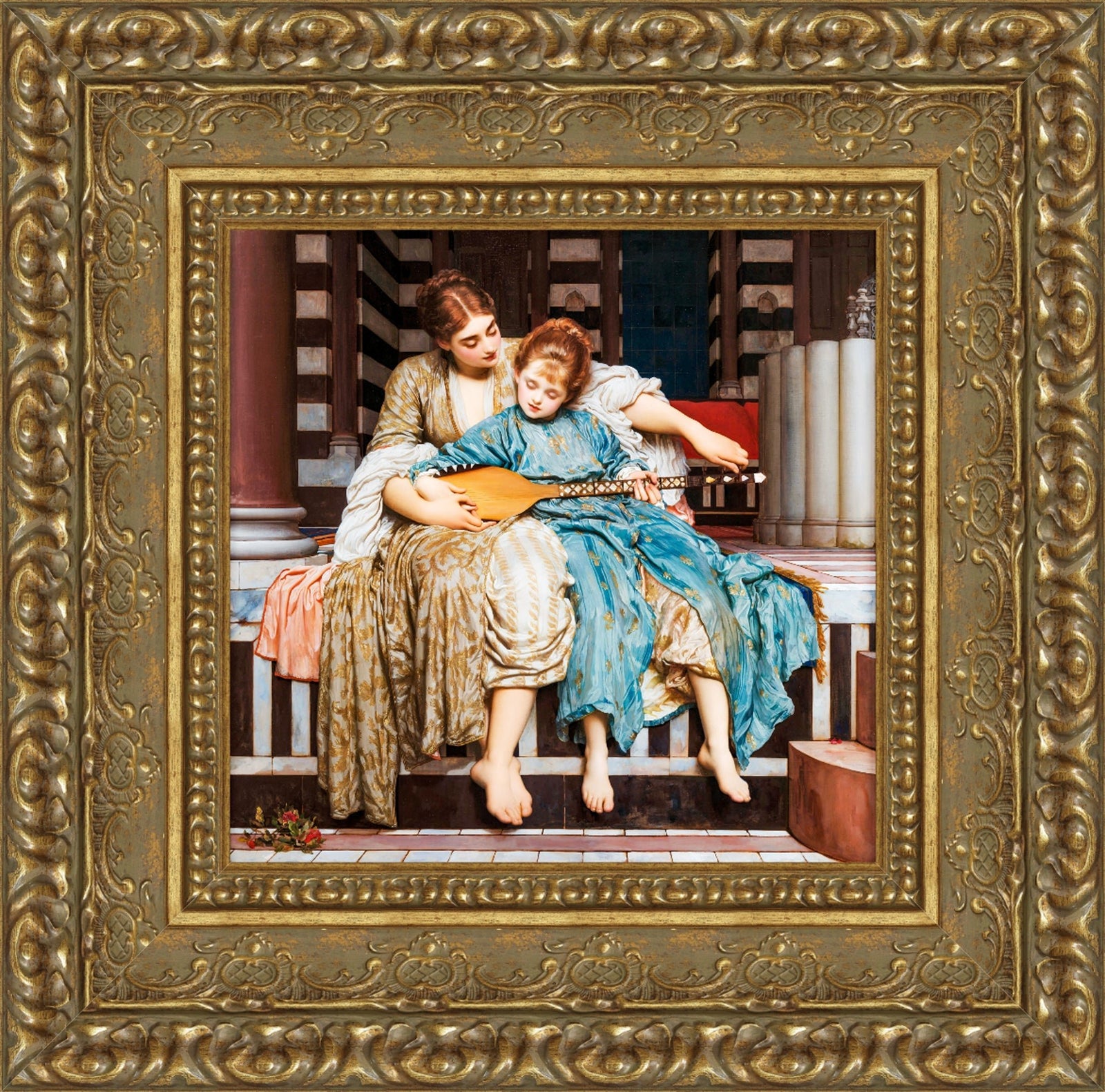 The Music Lesson – Frederic Leighton, 1877