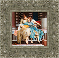 Silver frame