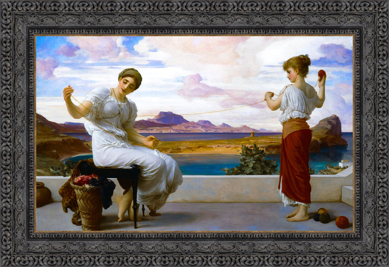 Winding the Skein – Frederic Leighton, 1878