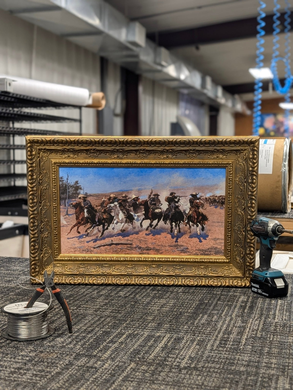 A Dash for the Timber – Frederic Remington, 1889 - Canvas Classics