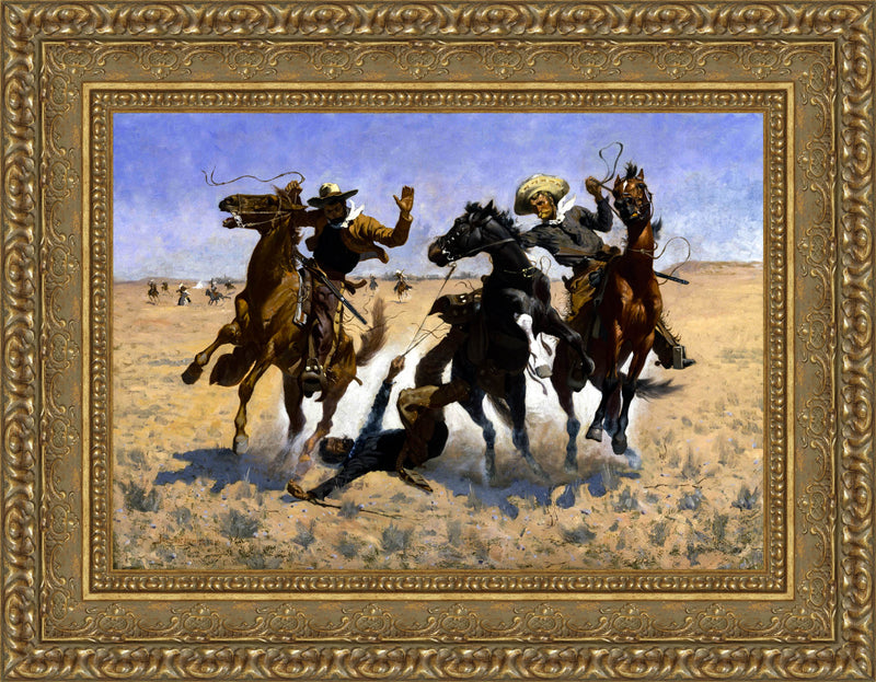 Aiding a Comrade – Frederic Remington, 1890
