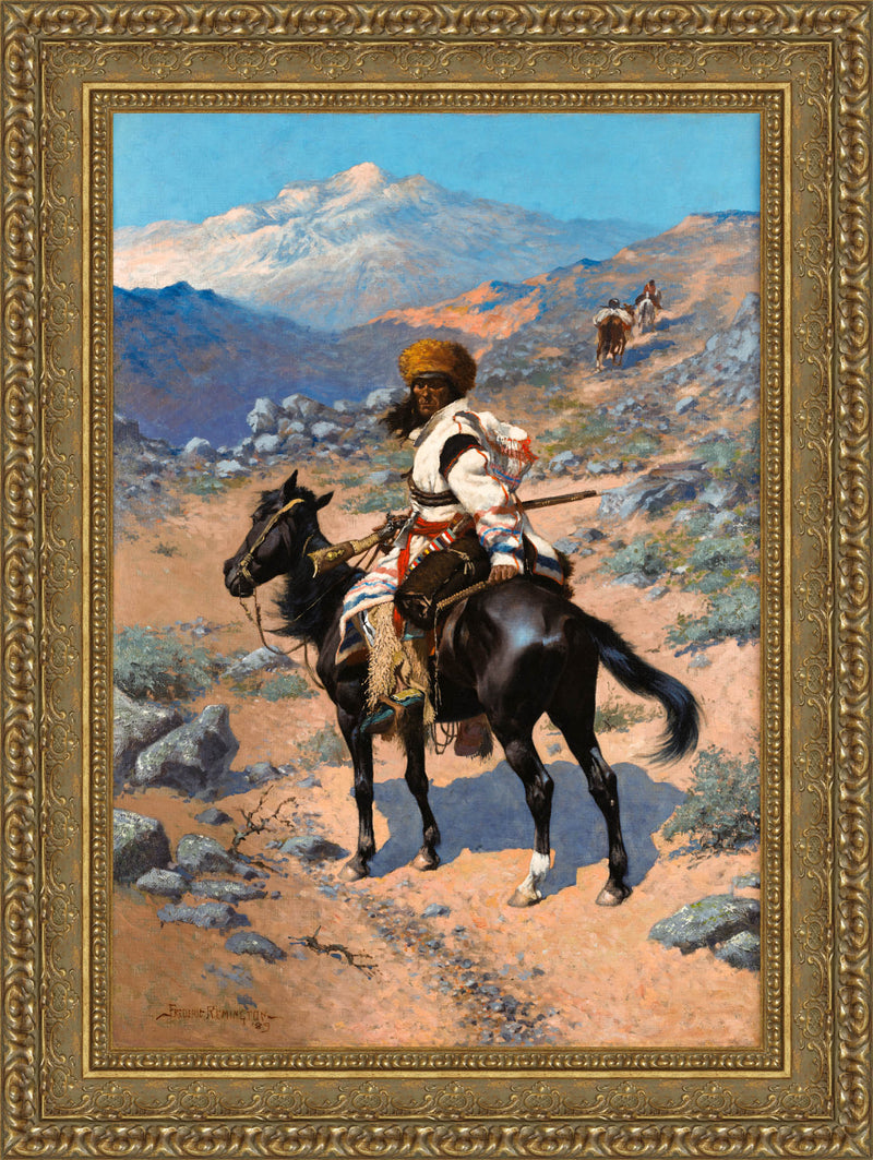An Indian Trapper – Frederic Remington, 1889