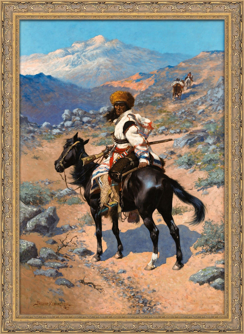 An Indian Trapper – Frederic Remington, 1889