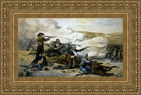 Gold frame