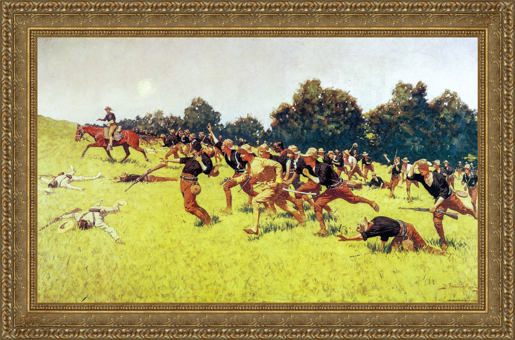Charge Of The Rough Riders San Juan Hill