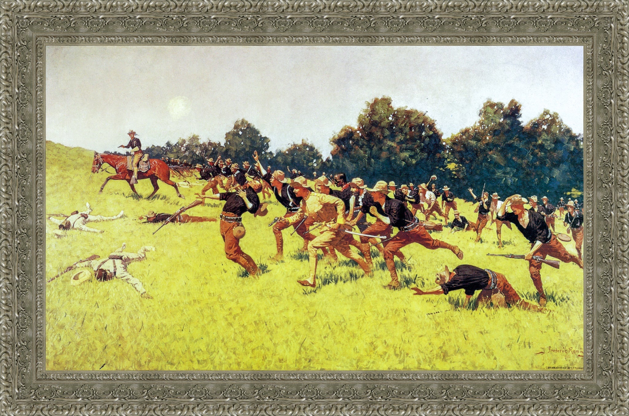 Charge Of The Rough Riders San Juan Hill