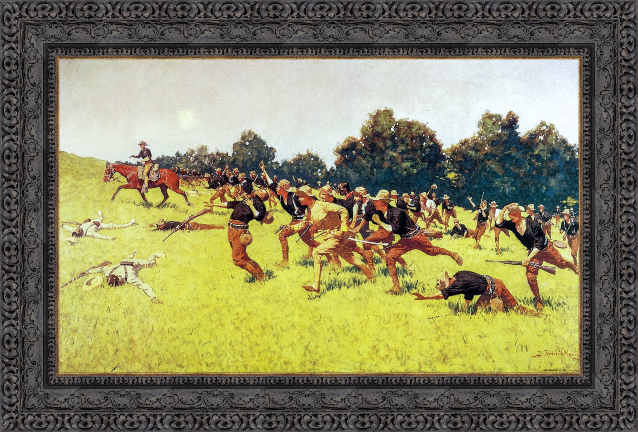 Charge Of The Rough Riders San Juan Hill