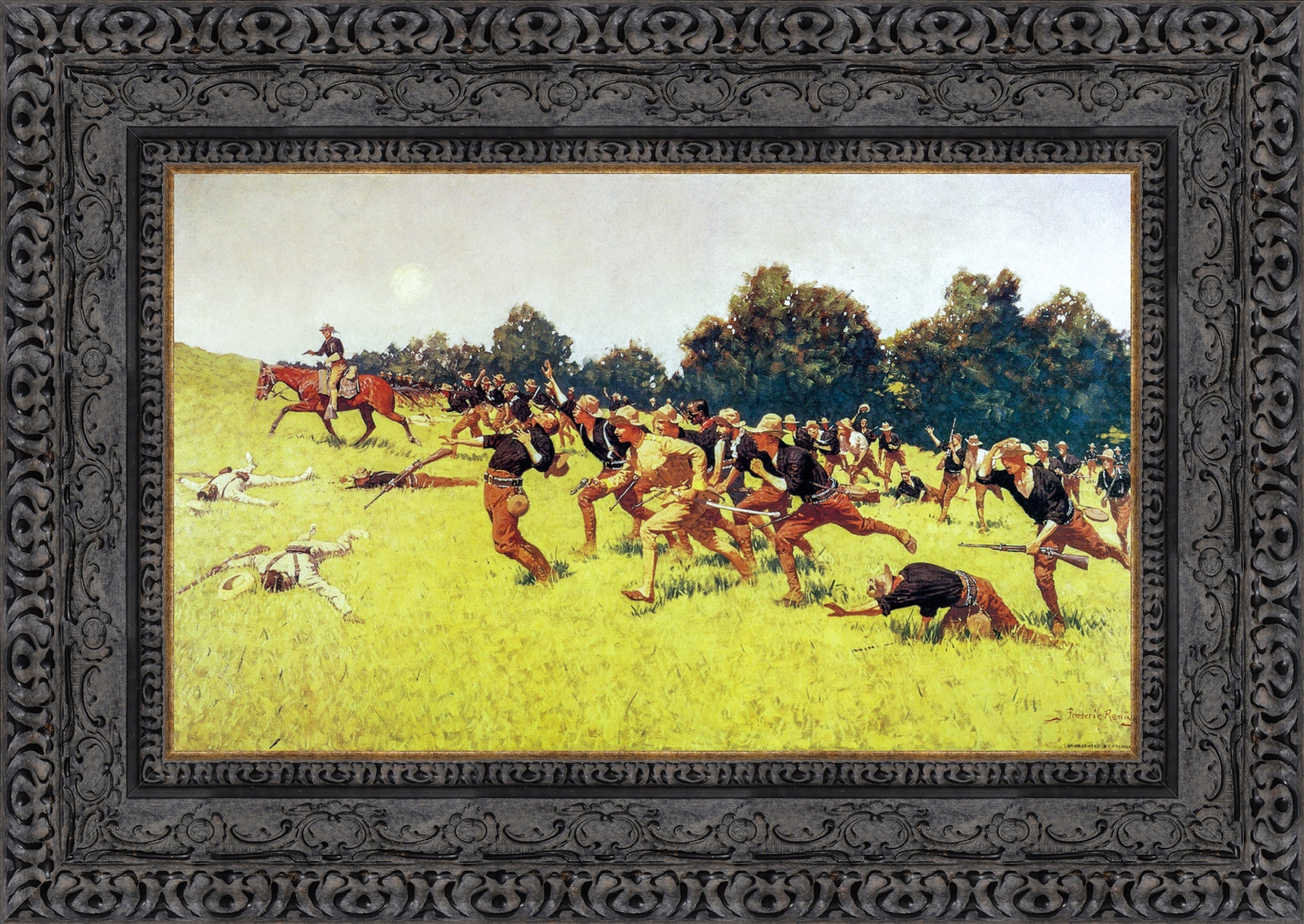 Charge Of The Rough Riders San Juan Hill