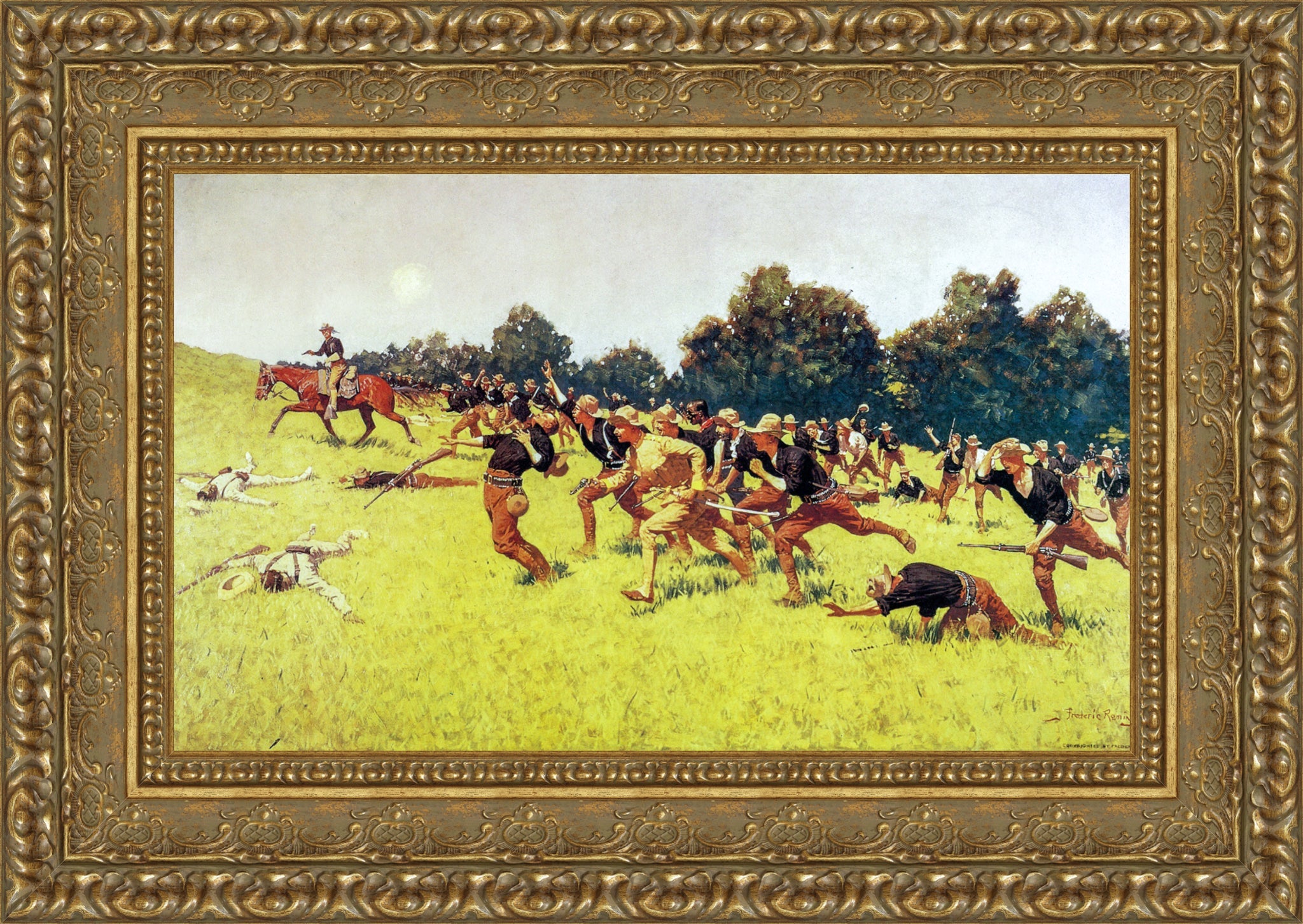 Charge Of The Rough Riders San Juan Hill